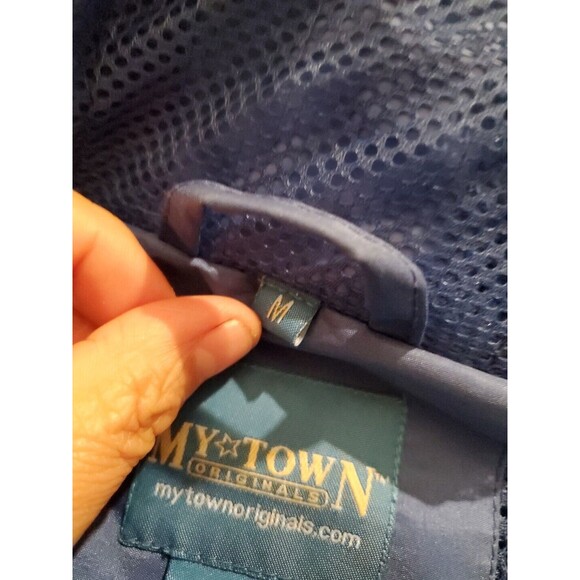 My Town Falcon Atwater Print Jacket Size Medium - Picture 6 of 8